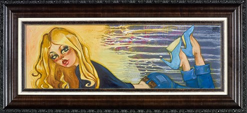 Highballs in Houston by Todd White - Framed Hand Finished Limited Edtion on Canvas